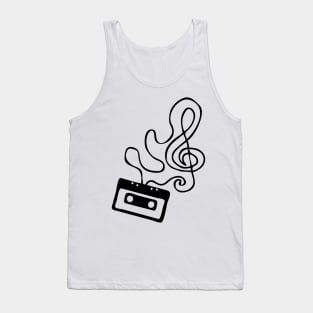 Audio Cassette Tank Top